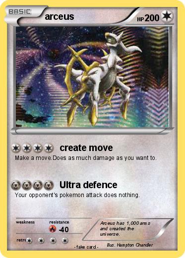 Pokemon arceus