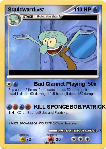 Pokemon Squidward