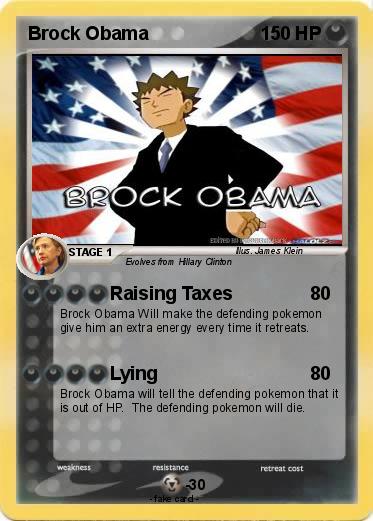 Pokemon Brock Obama