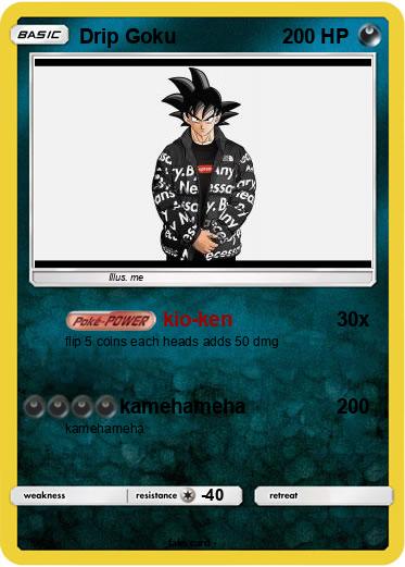 Pokemon Drip Goku