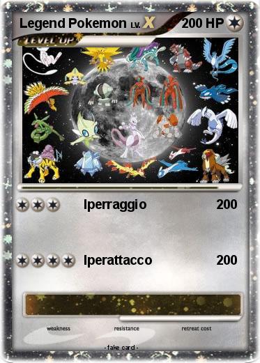 Pokemon Legend Pokemon