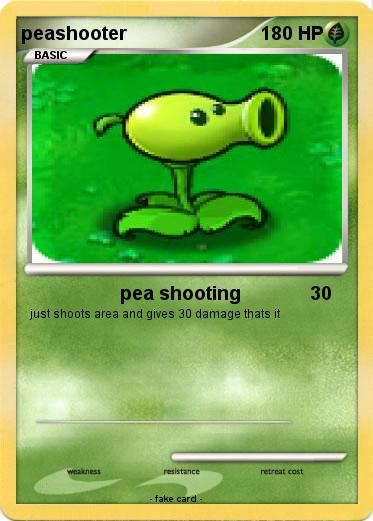 Pokemon peashooter