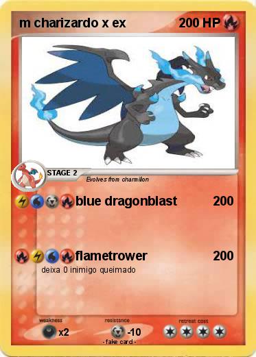 Pokemon m charizardo x ex
