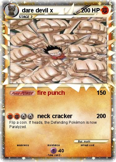 Pokemon dare devil x