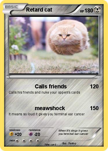 Pokemon Retard cat