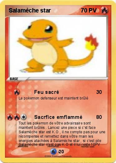 Pokemon Salamèche star