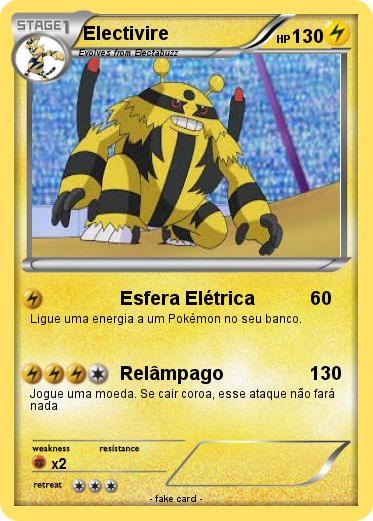 Pokemon Electivire