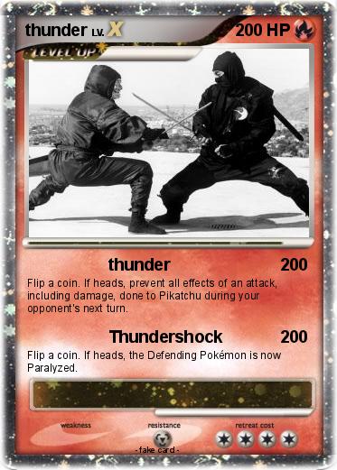Pokemon thunder