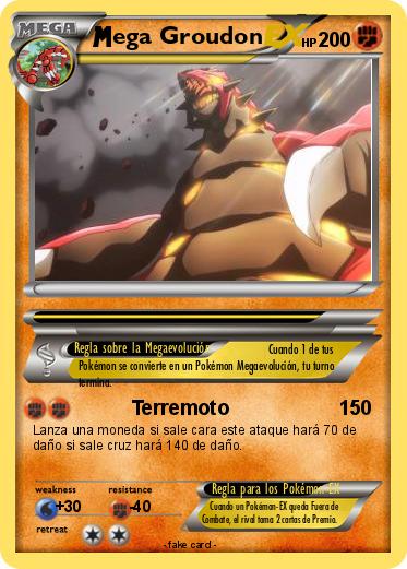 Pokemon ega Groudon
