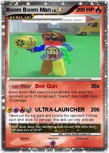 Pokemon Boom Boom Man