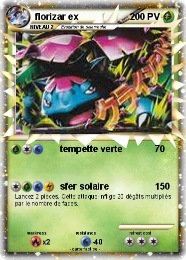 Pokemon florizar ex