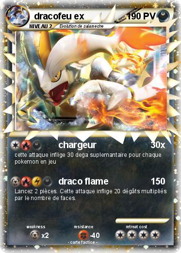 Pokemon dracofeu ex