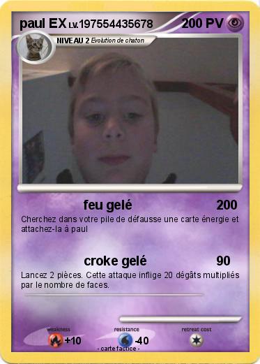 Pokemon paul EX