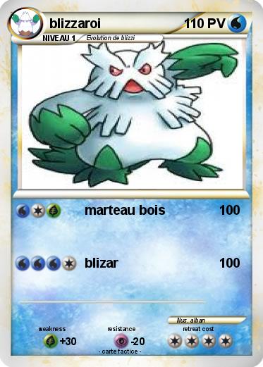 Pokemon blizzaroi