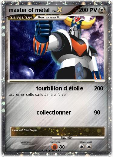 Pokemon master of métal