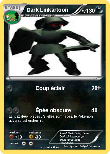 Pokemon Dark Linkartoon