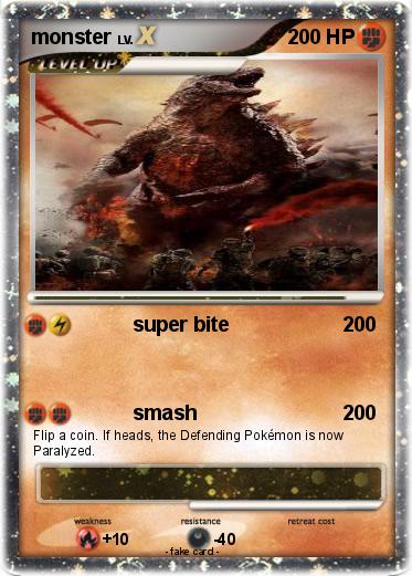 Pokemon monster