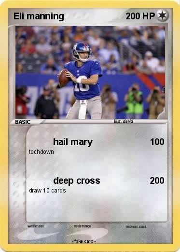 Pokemon Eli manning