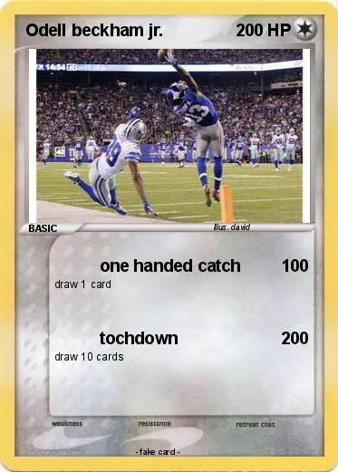 Pokemon Odell beckham jr.
