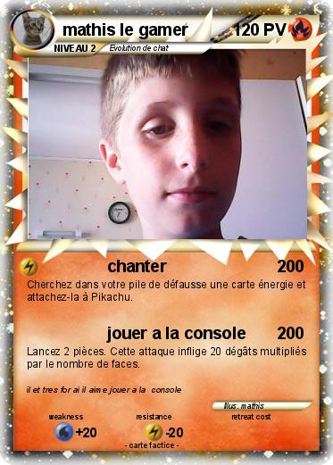 Pokemon mathis le gamer