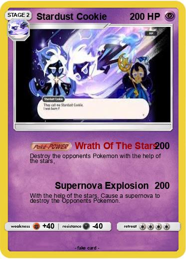 Pokemon Stardust Cookie