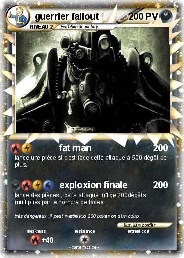 Pokemon guerrier fallout