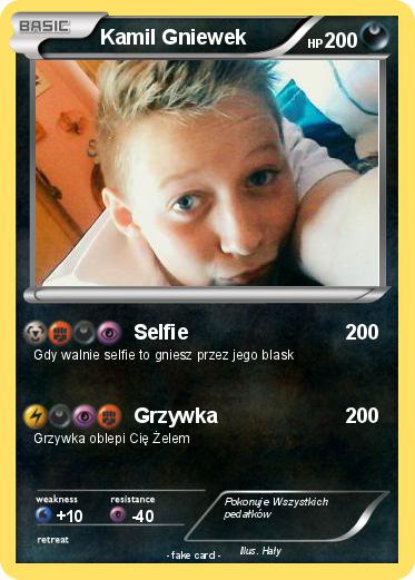 Pokemon Kamil Gniewek
