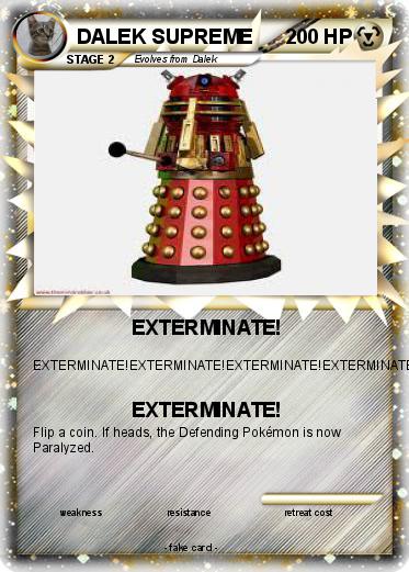 Pokemon DALEK SUPREME