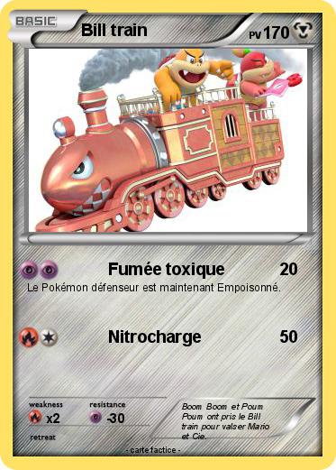 Pokemon Bill train
