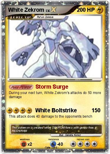 Pokemon White Zekrom
