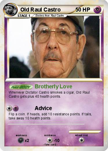 Pokemon Old Raul Castro