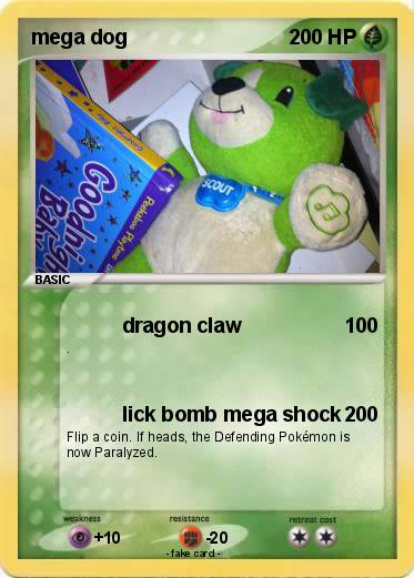 Pokemon mega dog