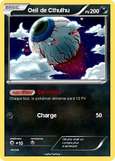 Pokemon Oeil de Cthulhu