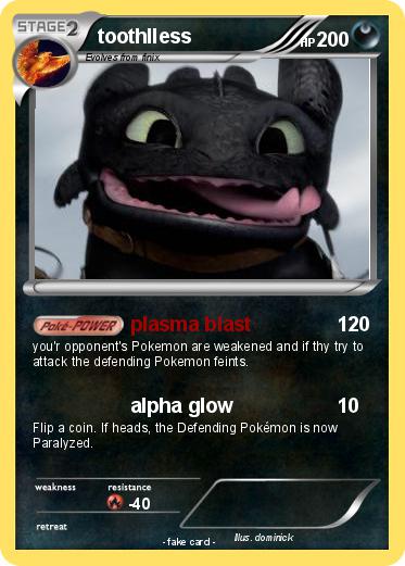 Pokemon toothlless