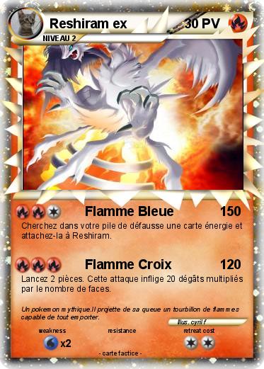 Pokemon Reshiram ex
