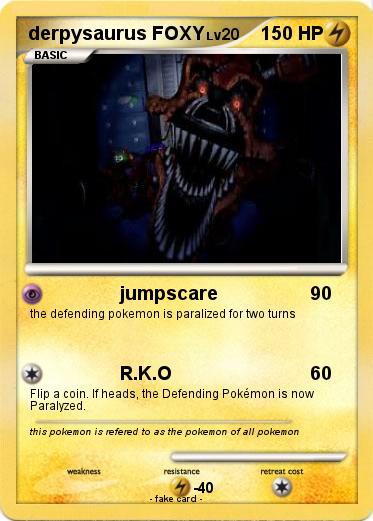 Pokemon derpysaurus FOXY