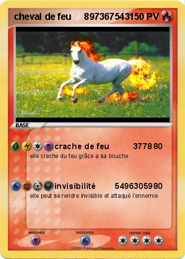 Pokemon cheval de feu     897367543                         