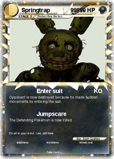 Pokemon Springtrap             99999