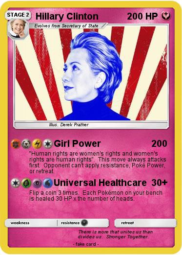 Pokemon Hillary Clinton