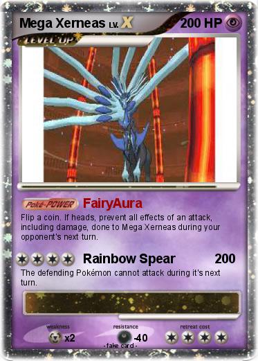 Pokemon Mega Xerneas