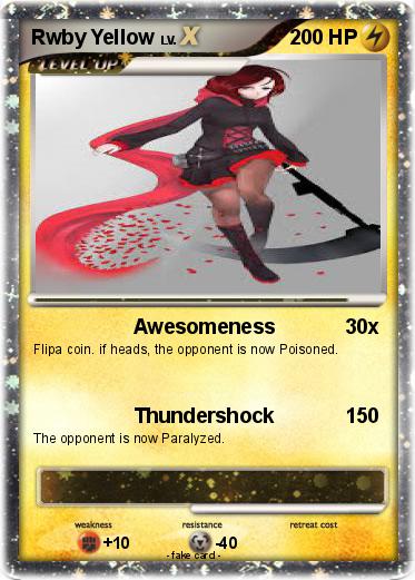 Pokemon Rwby Yellow