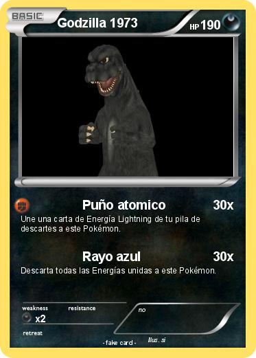 Pokemon Godzilla 1973