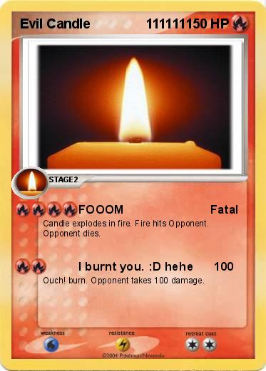 Pokemon Evil Candle               111111