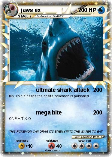 Pokemon jaws ex