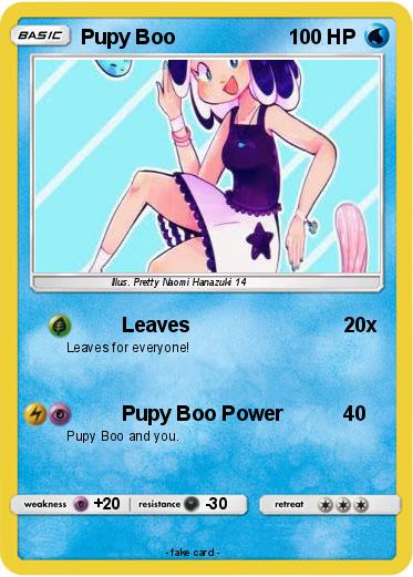 Pokemon Pupy Boo