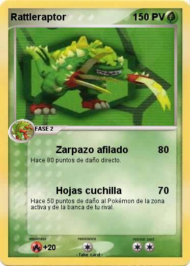Pokemon Rattleraptor