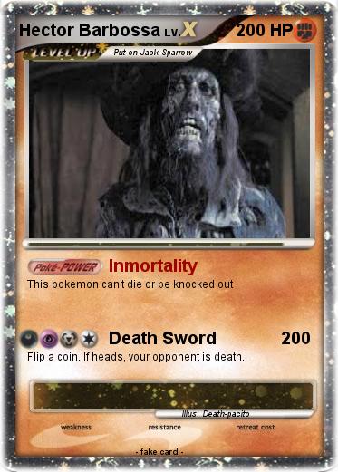 Pokemon Hector Barbossa