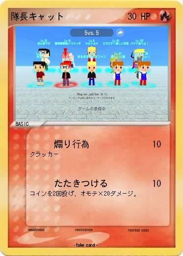 Pokemon 隊長キャット