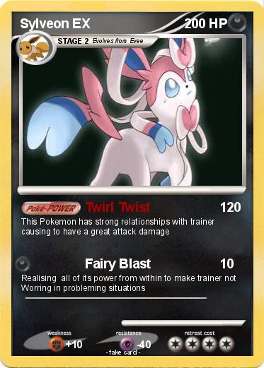 Pokemon Sylveon EX