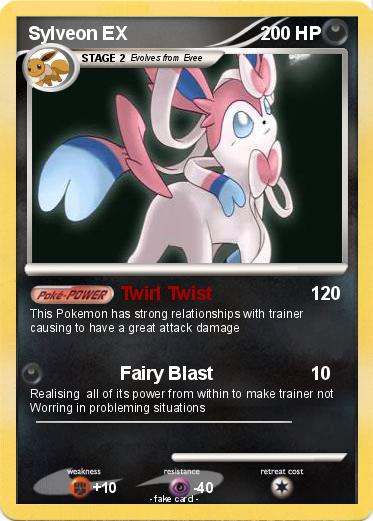 Pokemon Sylveon EX